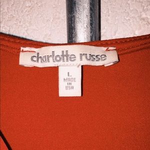 Red Charlotte Russe plush dress!